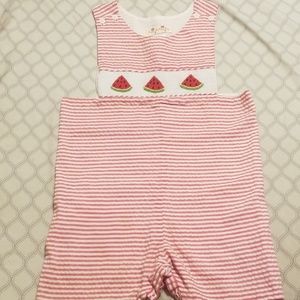 Boys' red watermelon jon jon